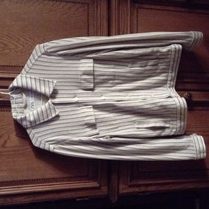 ZARA  Reduced!!!Woven Striped Jacket medium size